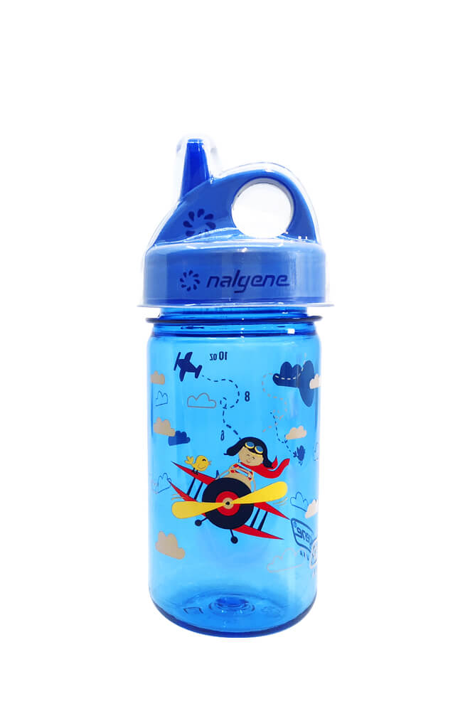 Nalgene product view: 12oz Kids Grip-N-Gulp with Graphics G4 — 12oz Kids Grip-N-Gulp with Graphics