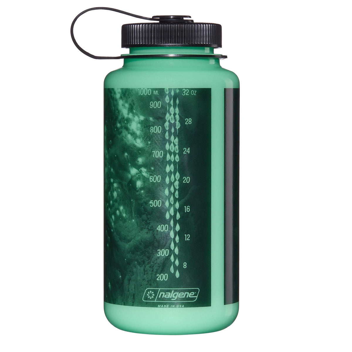 Nalgene product detail: 32oz WM Glo Wyld J0 — 32oz WM Glo Wyld
