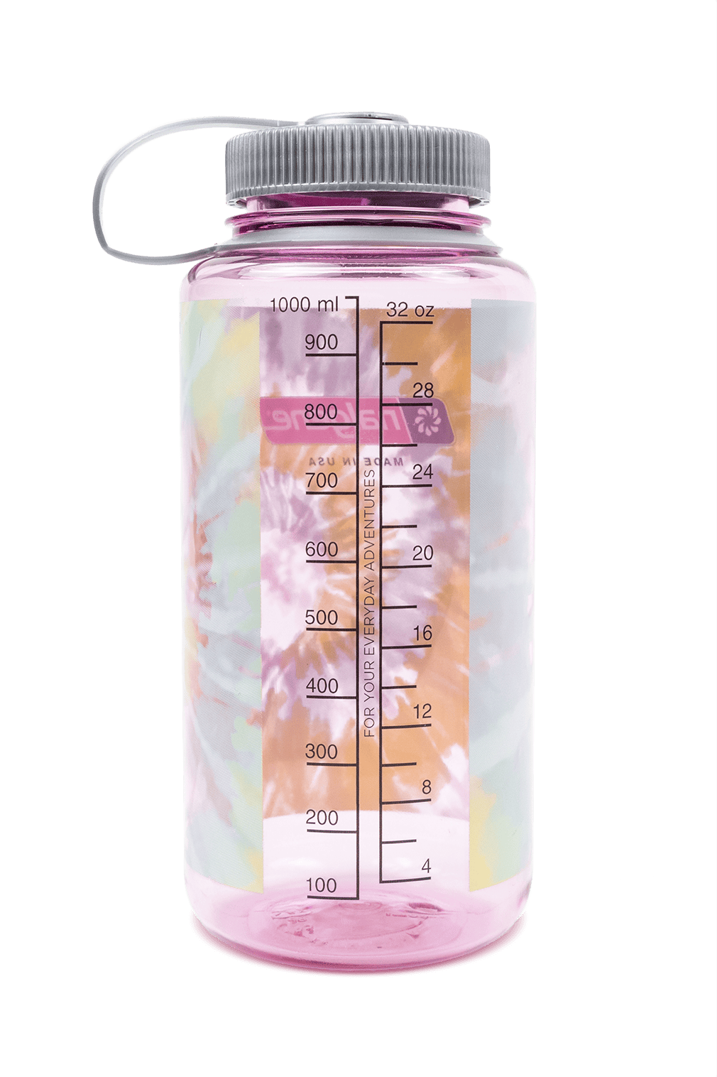 Nalgene product image: 32oz Wide Mouth Tie-Dye Print Bottles X8 — 32oz Wide Mouth Tie-Dye Print Bottles