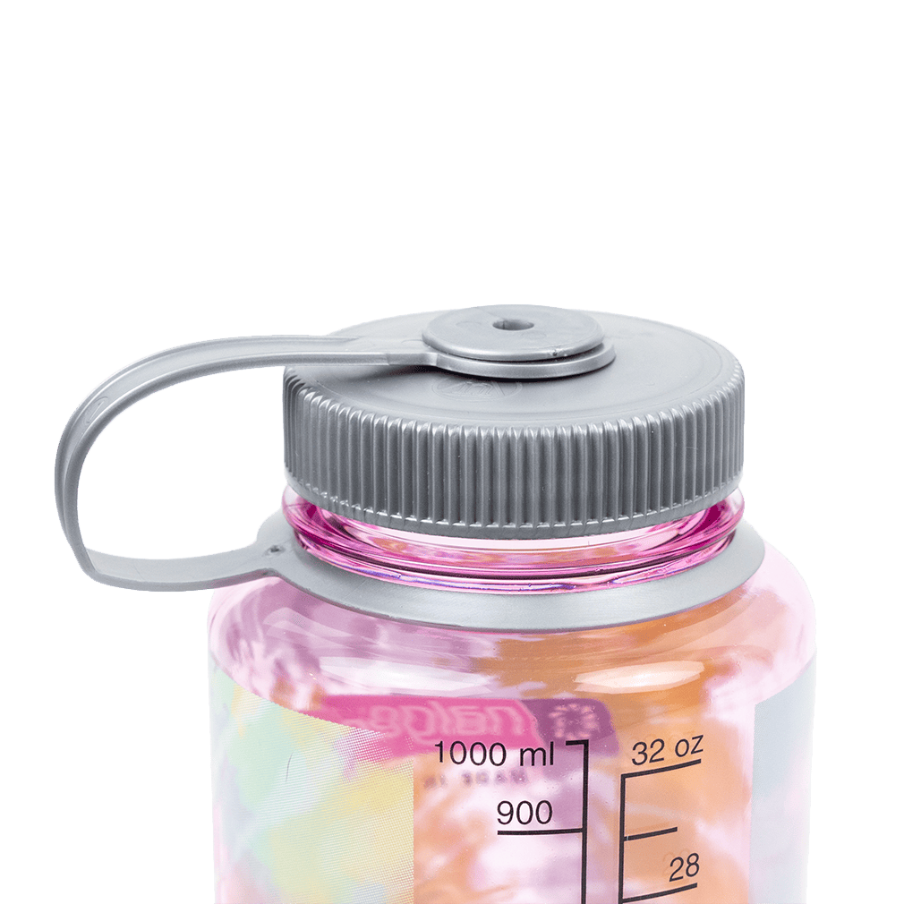 Nalgene product image: 32oz Wide Mouth Tie-Dye Print Bottles X8 — 32oz Wide Mouth Tie-Dye Print Bottles