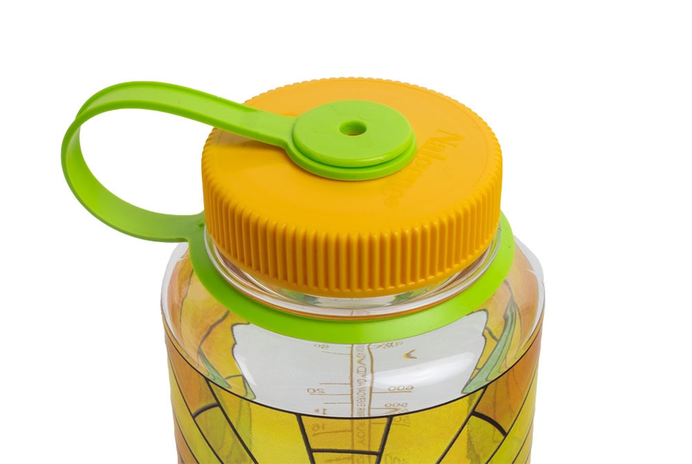 Nalgene product detail: 32oz Wide Mouth Stained Glass Print Bottles Y8 — 32oz Wide Mouth Stained Glass Print Bottles