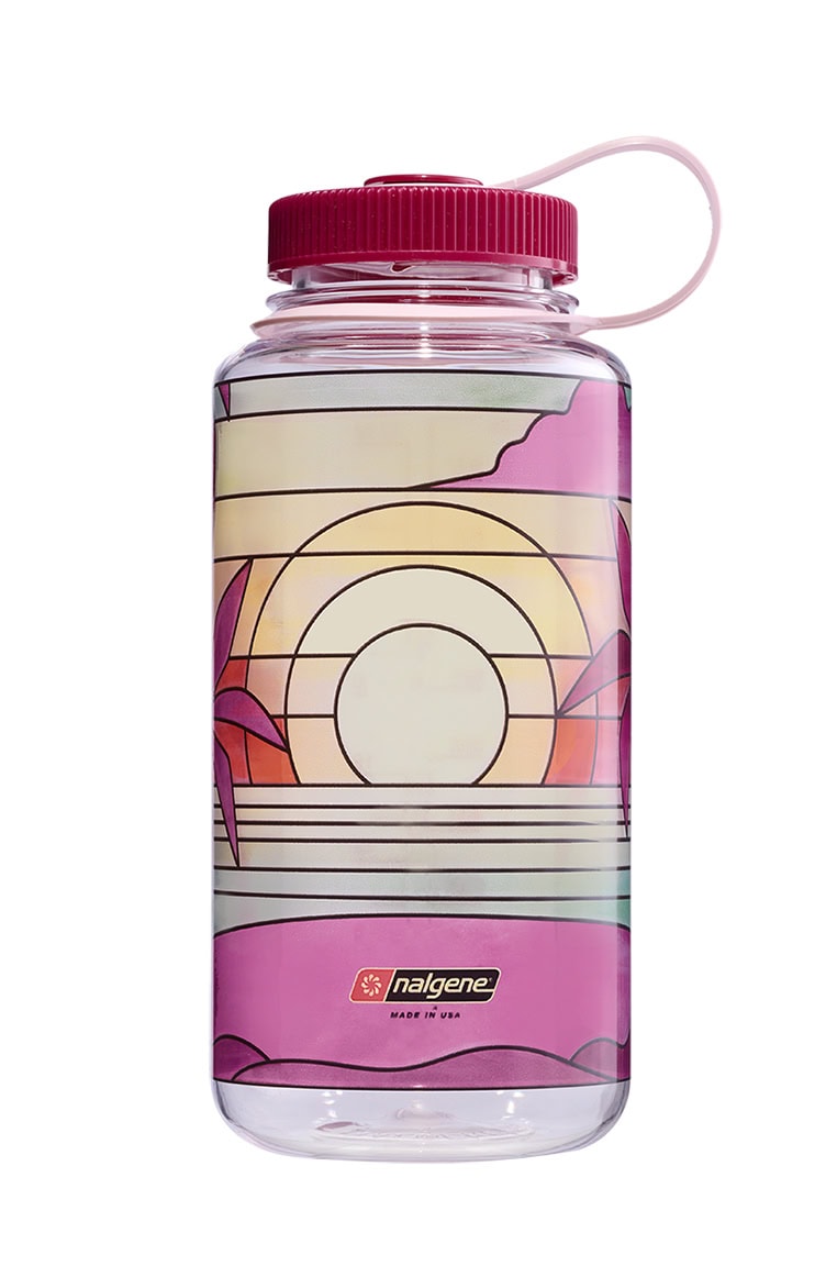 Nalgene product detail: 32oz Wide Mouth Stained Glass Print Bottles Y8 — 32oz Wide Mouth Stained Glass Print Bottles