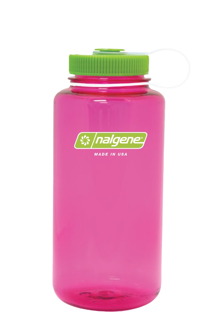 Nalgene product view: 32oz Wide Mouth Becca Pink Bottle S6 — 32oz Wide Mouth Becca Pink Bottle