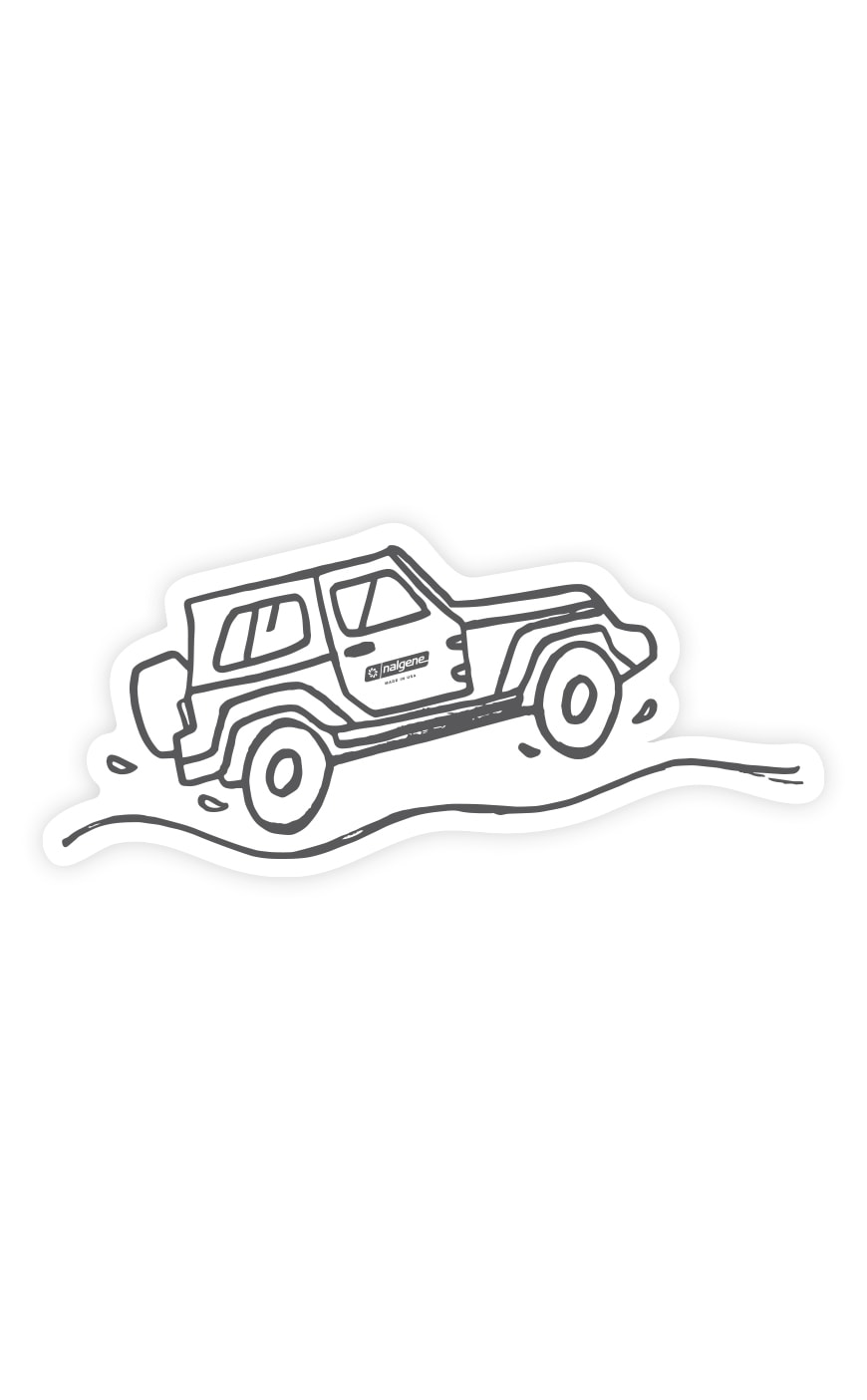 Nalgene product image: SUV Sticker M7 — SUV Sticker