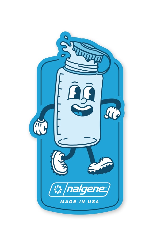 Gene The Nalgene Sticker — Gene The Nalgene Sticker Q5