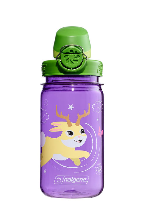 Nalgene product detail: 12oz On-The-Fly Kids Lock-Top Bottle with Graphics R1 — 12oz On-The-Fly Kids Lock-Top Bottle with Graphics