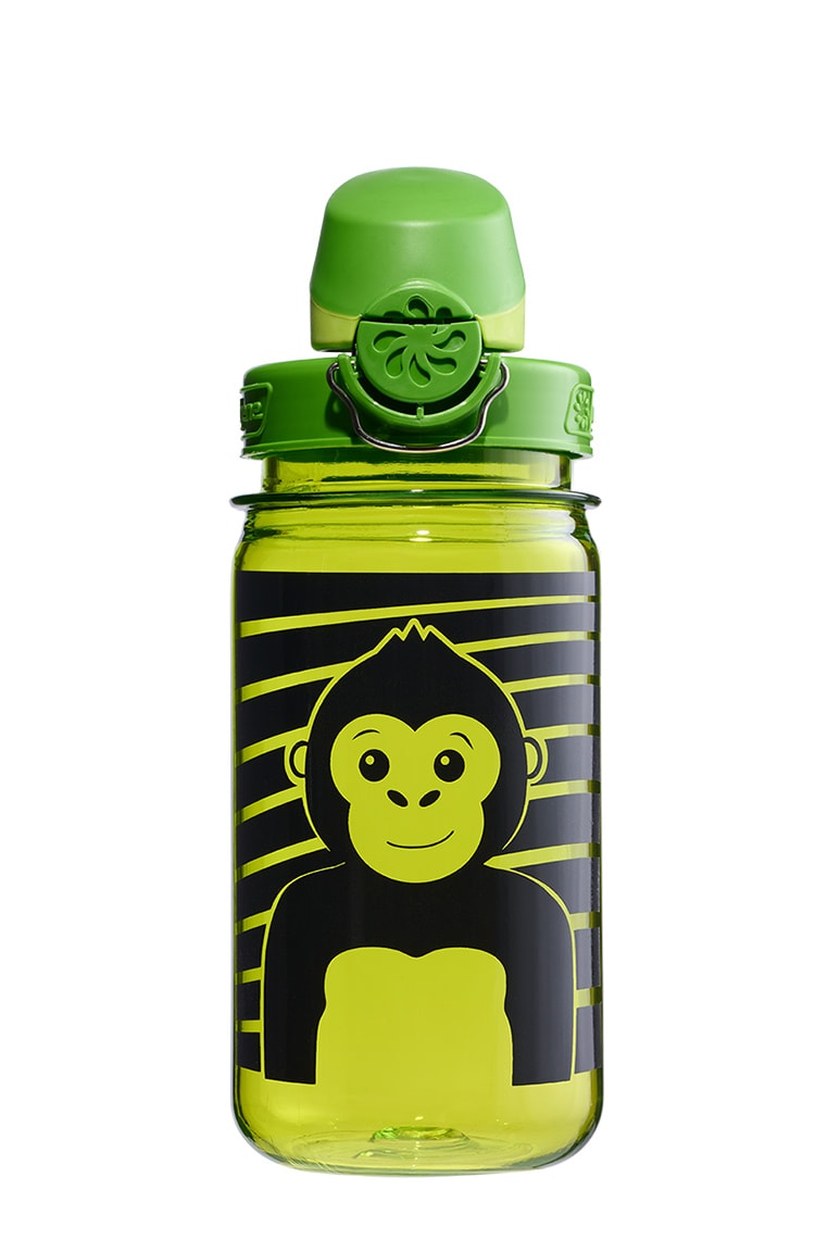 Nalgene product detail: 12oz On-The-Fly Kids Lock-Top Bottle with Graphics R1 — 12oz On-The-Fly Kids Lock-Top Bottle with Graphics