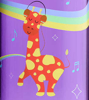Nalgene product detail: 12oz Kids Grip-N-Gulp with Graphics G4 — 12oz Kids Grip-N-Gulp with Graphics