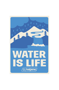 Nalgene product image: Water Is Life Sticker W7 — Water Is Life Sticker
