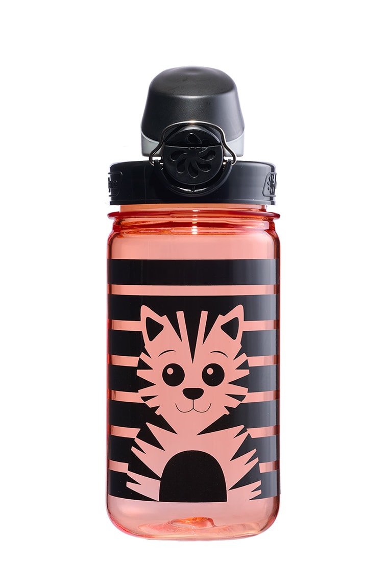 Nalgene product image: 12oz On-The-Fly Kids Lock-Top Bottle with Graphics R1 — 12oz On-The-Fly Kids Lock-Top Bottle with Graphics